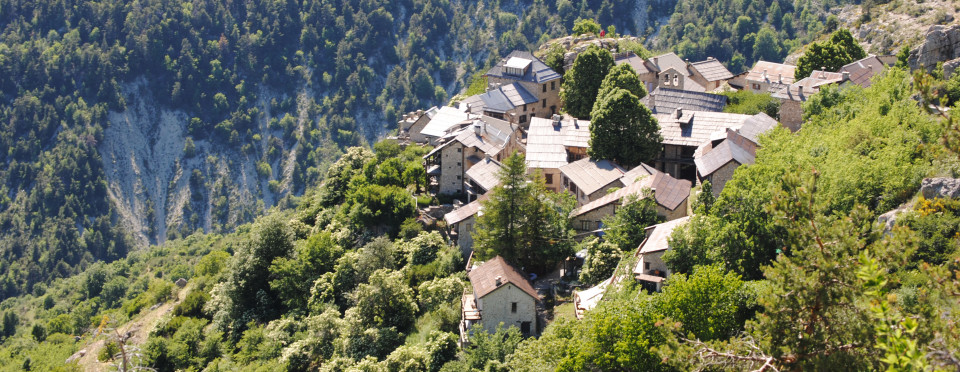 Vue générale du village